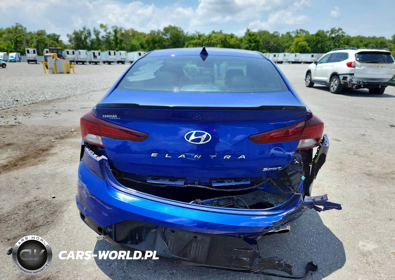 2020 Hyundai Elantra Sport VIN:KMHD04LB0LU041775 - 6