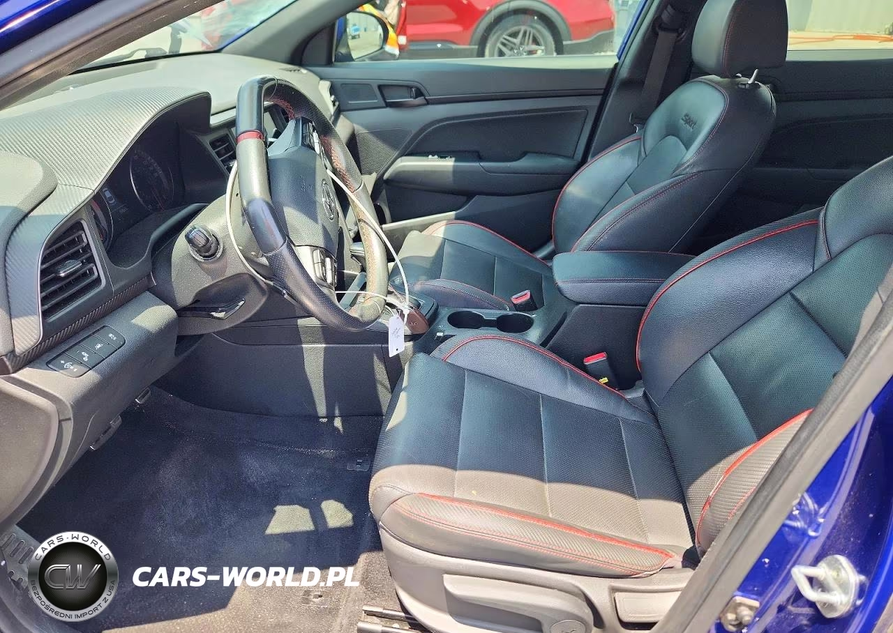 2020 Hyundai Elantra Sport VIN:KMHD04LB0LU041775 - 7
