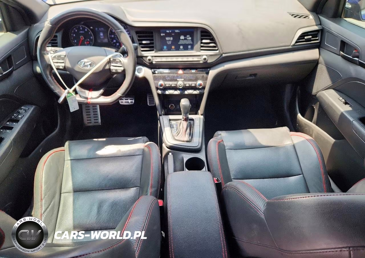 2020 Hyundai Elantra Sport VIN:KMHD04LB0LU041775 - 8