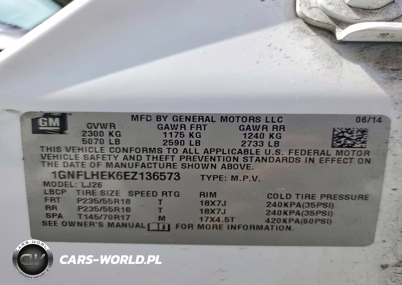 2014 Chevrolet Equinox Ltz VIN:1GNFLHEK6EZ136573 - 13