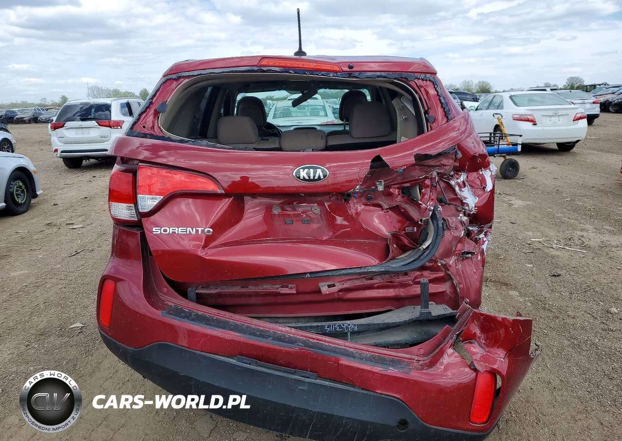 2014 Kia Sorento Lx VIN:5XYKT3A62EG512946 - 6