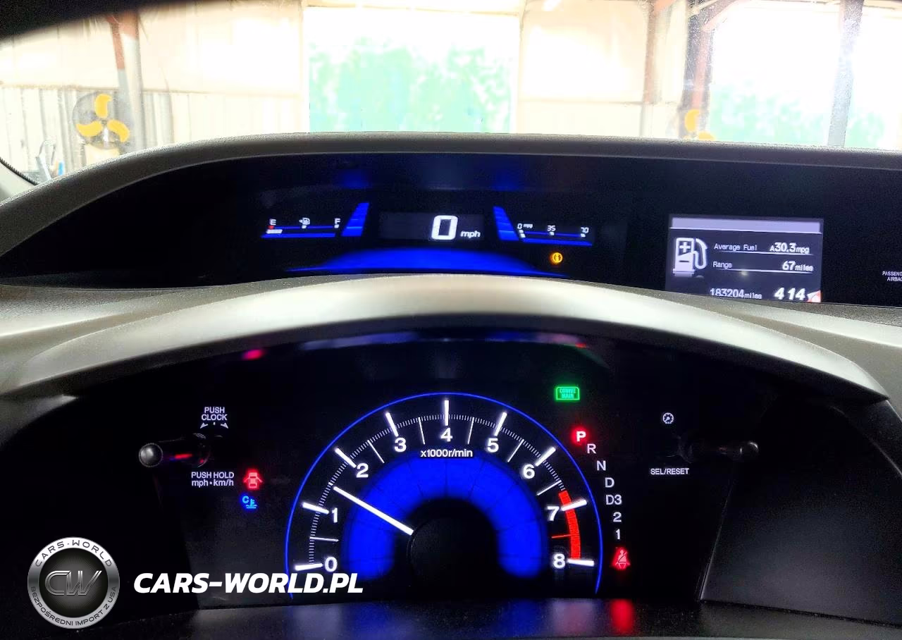2012 Honda Civic Lx VIN:19XFB2F51CE016948 - 9
