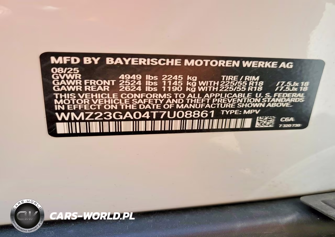 2026 Mini Countryman S All4 VIN:WMZ23GA04T7U08861 - 13