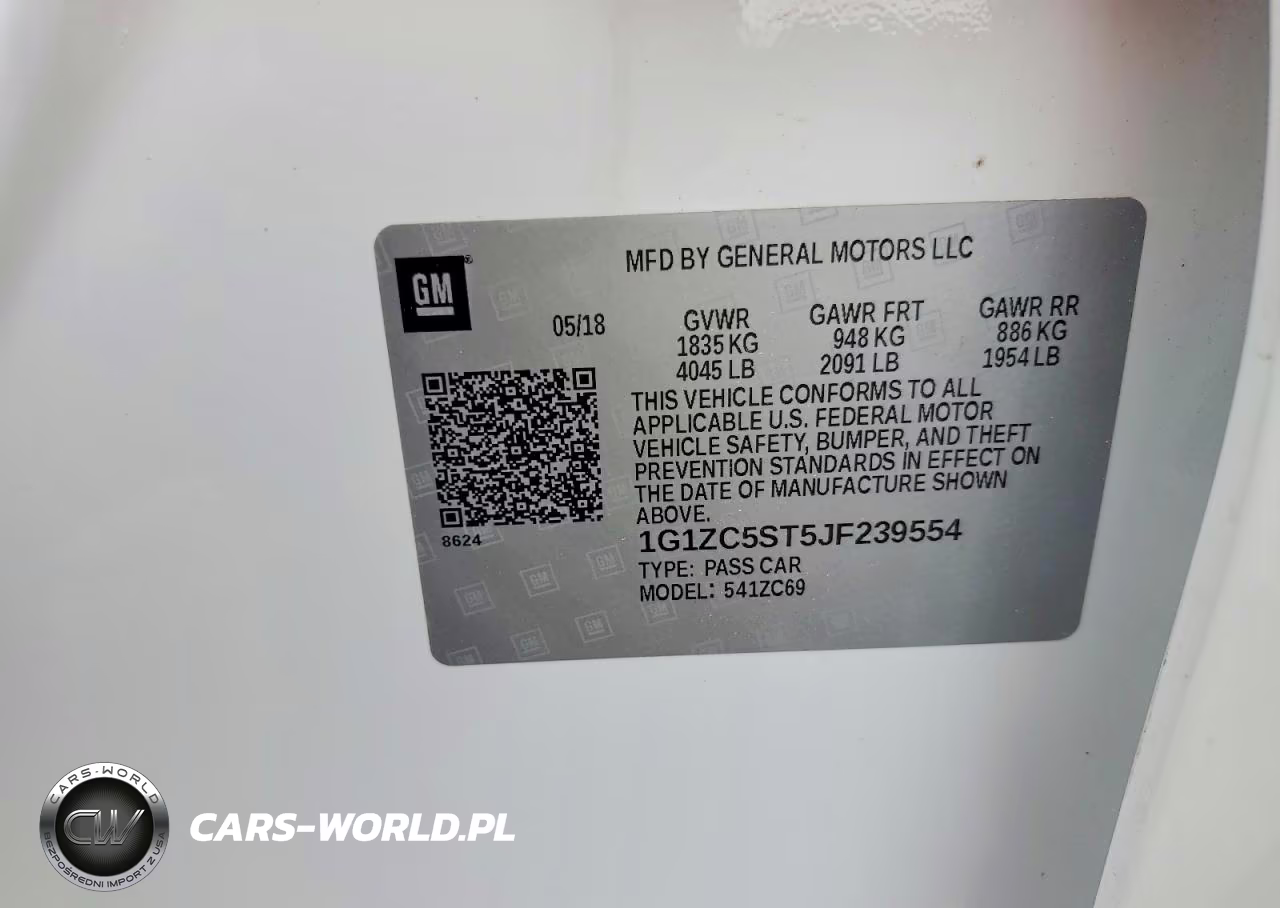 2018 Chevrolet Malibu Ls VIN:1G1ZC5ST5JF239554 - 13