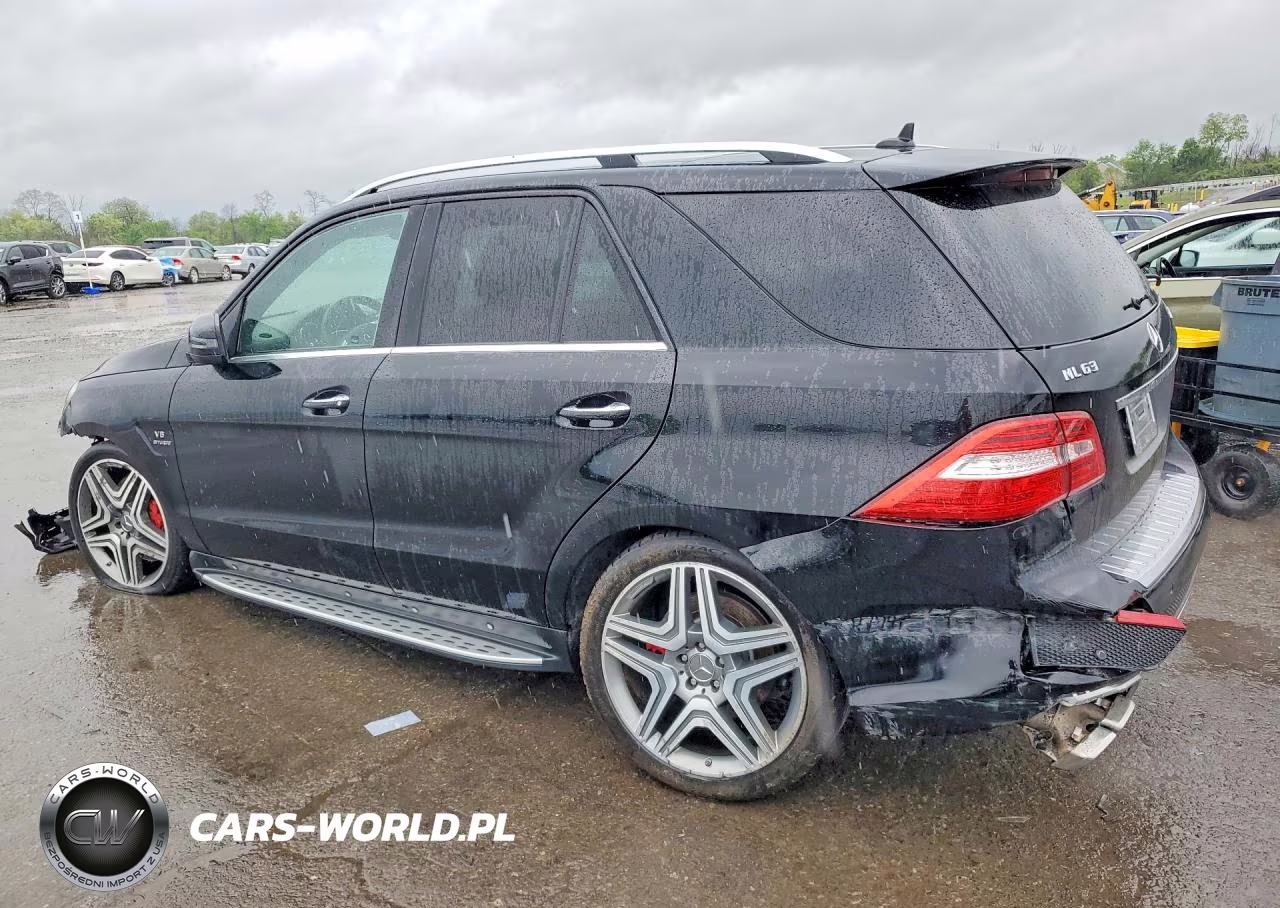 2013 Mercedes-Benz Ml 63 Amg VIN:4JGDA7EB7DA207143 - 2