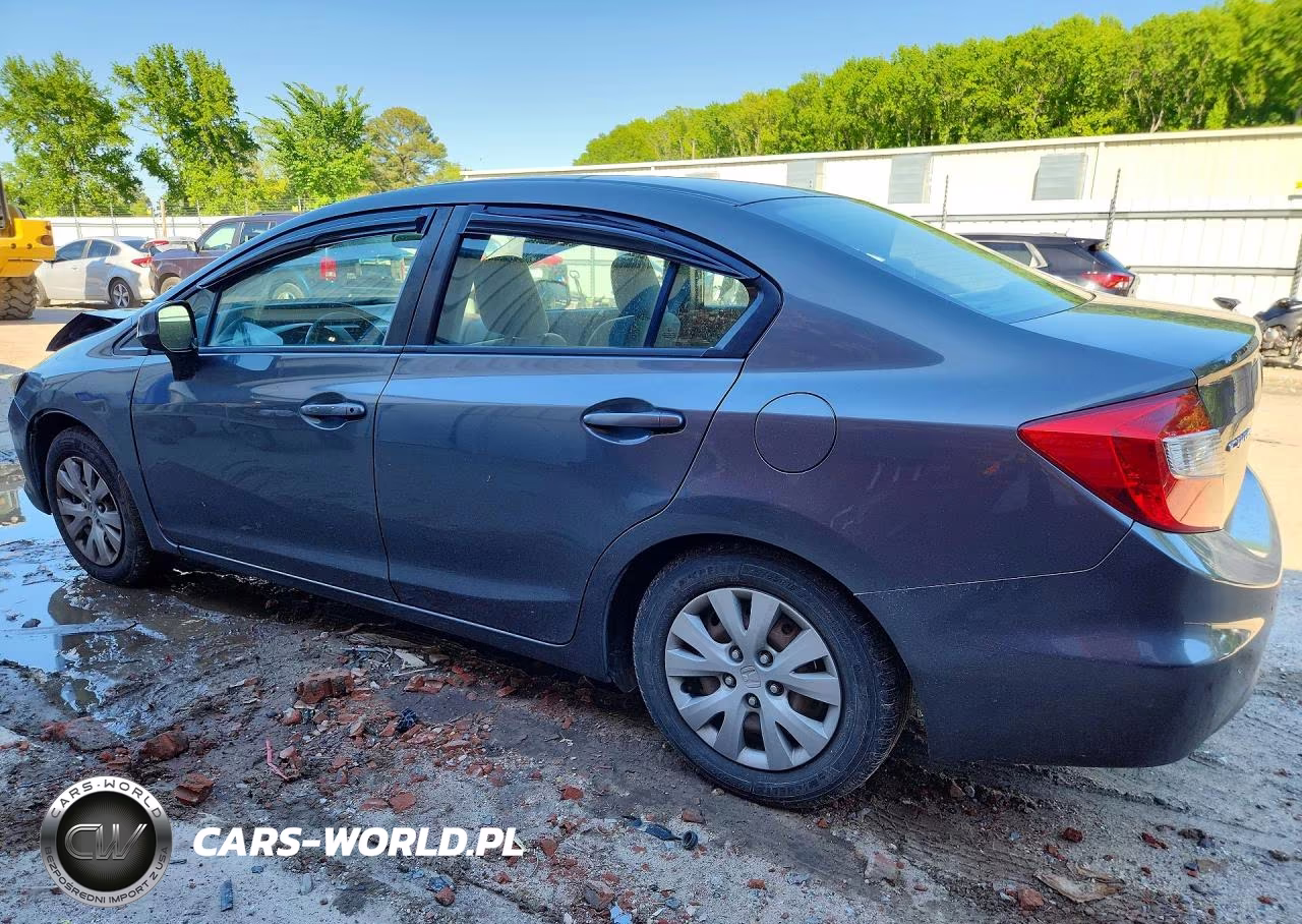 2012 Honda Civic Lx VIN:19XFB2F51CE317543 - 2