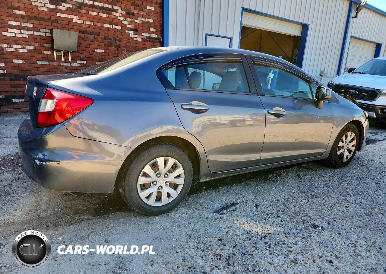 2012 Honda Civic Lx VIN:19XFB2F51CE317543 - 3