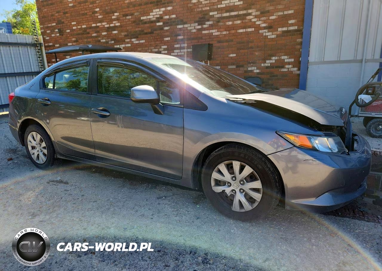 2012 Honda Civic Lx VIN:19XFB2F51CE317543 - 4
