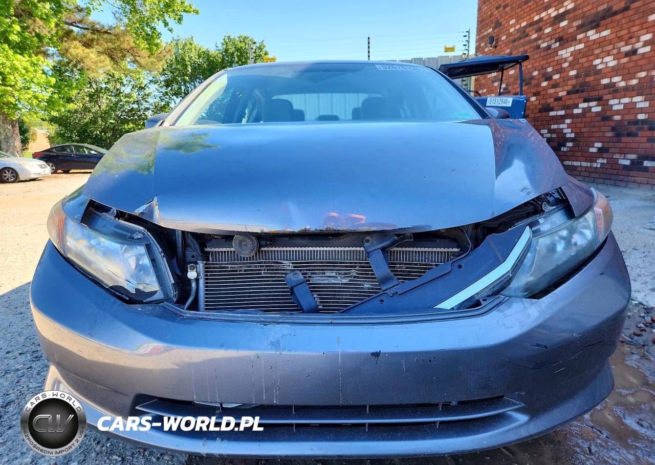2012 Honda Civic Lx VIN:19XFB2F51CE317543 - 5