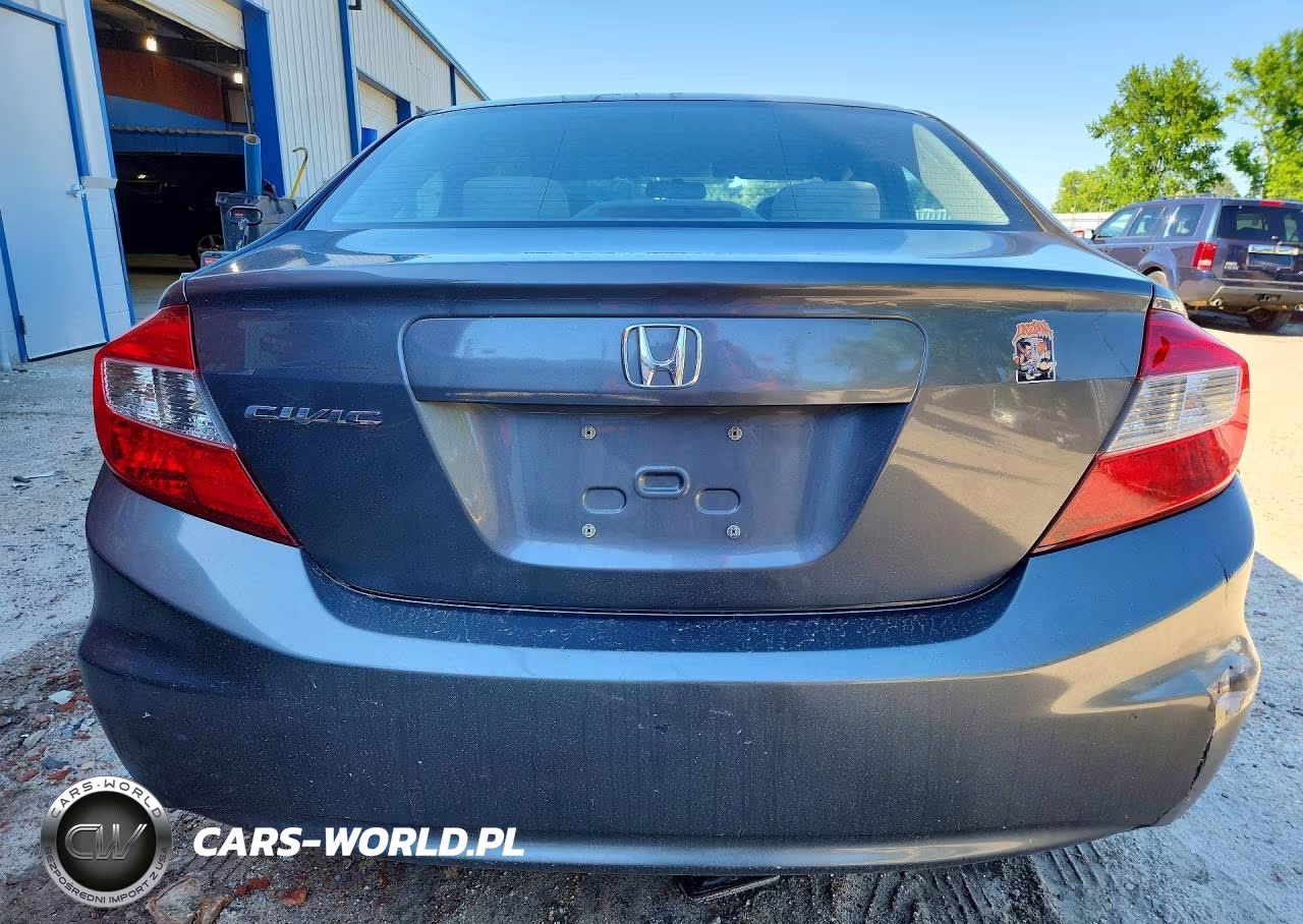 2012 Honda Civic Lx VIN:19XFB2F51CE317543 - 6