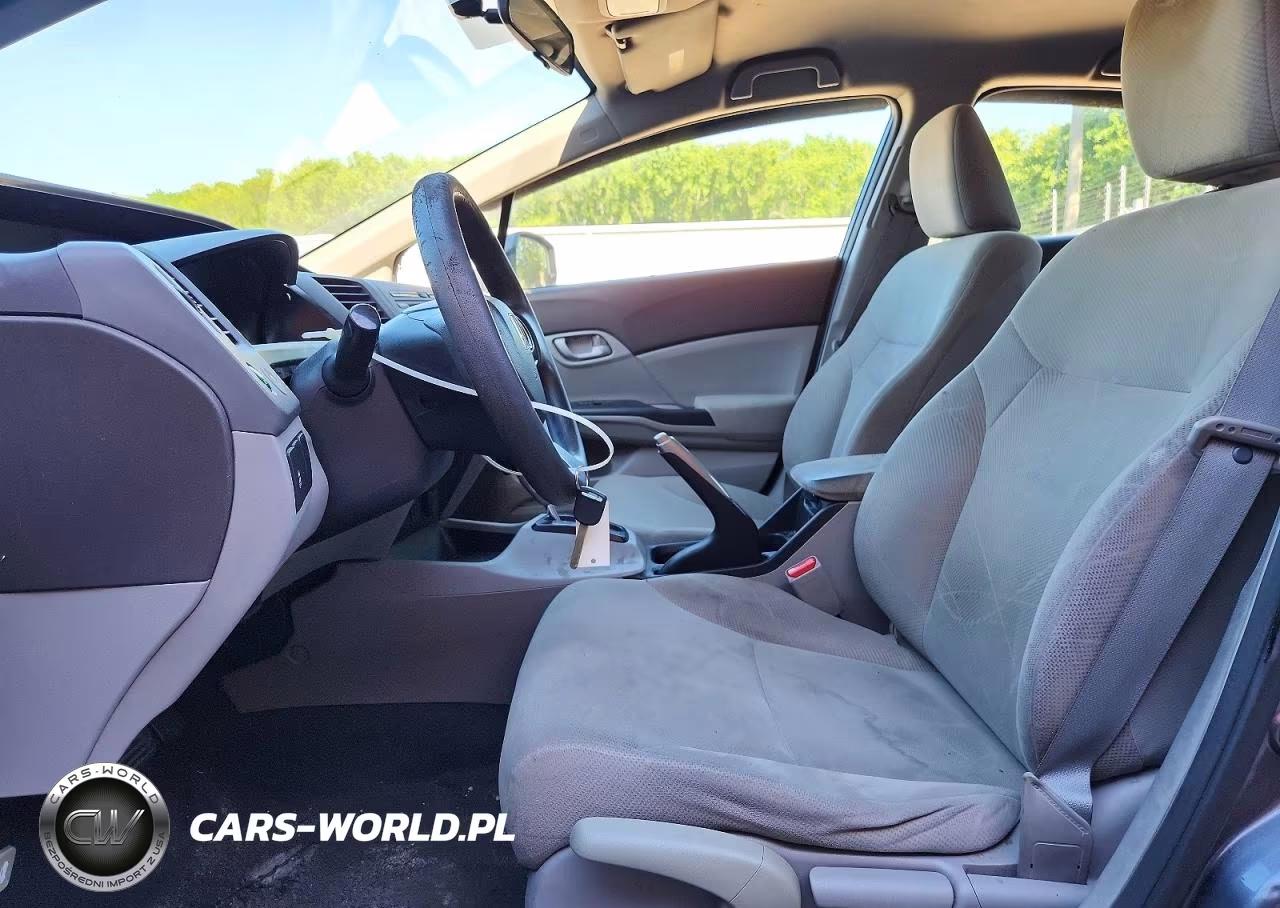 2012 Honda Civic Lx VIN:19XFB2F51CE317543 - 7