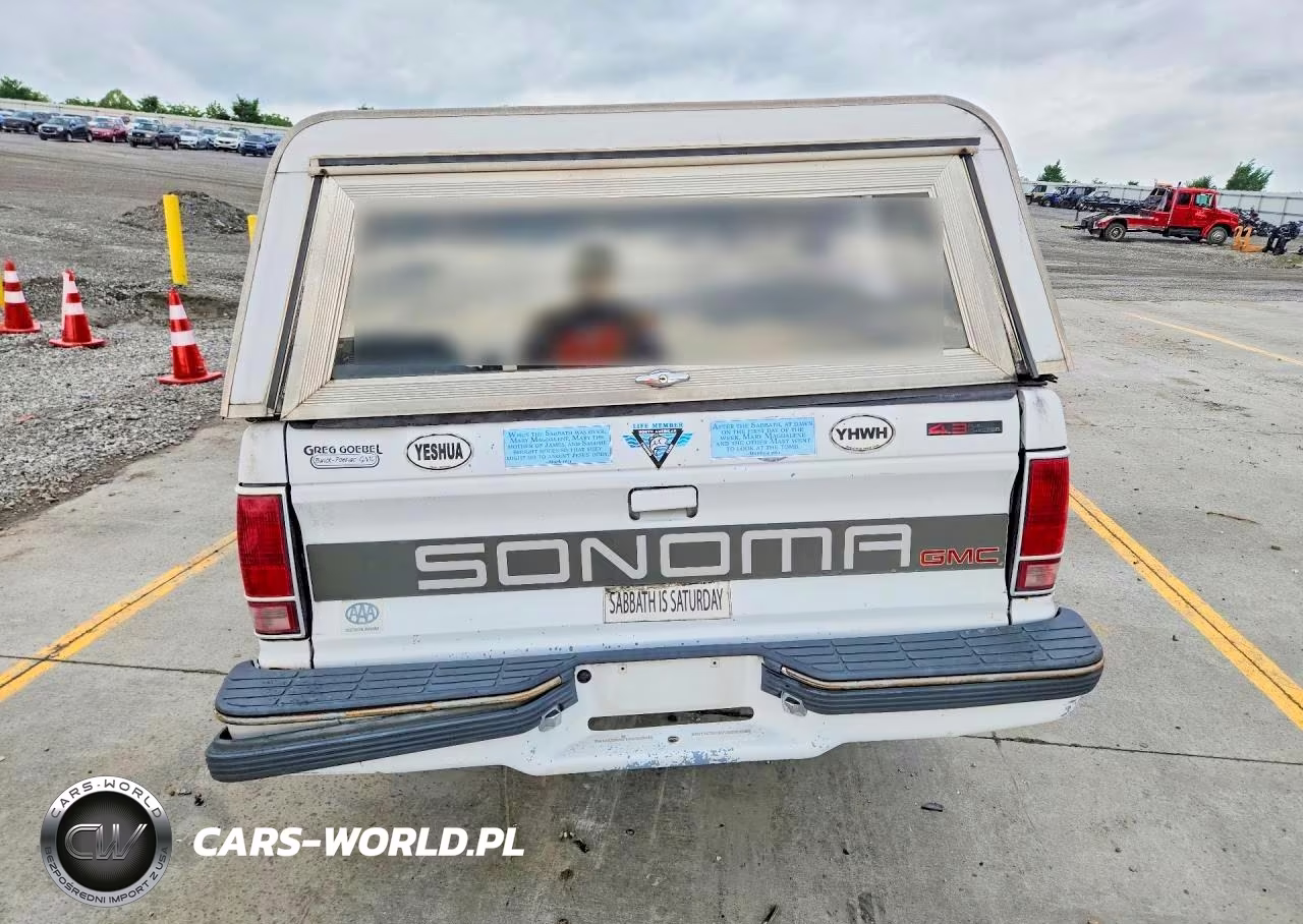 1991 GMC Sonoma VIN:1GTCS14Z5M8545690 - 6