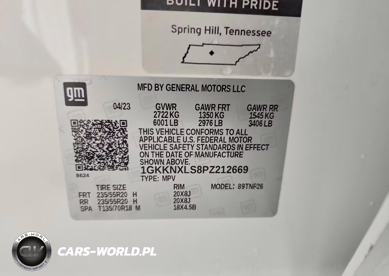 2023 GMC Acadia Denali VIN:1GKKNXLS8PZ212669 - 13