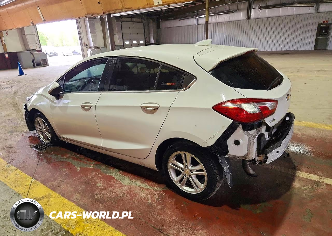 2017 Chevrolet Cruze Lt VIN:3G1BE6SM2HS516855 - 2