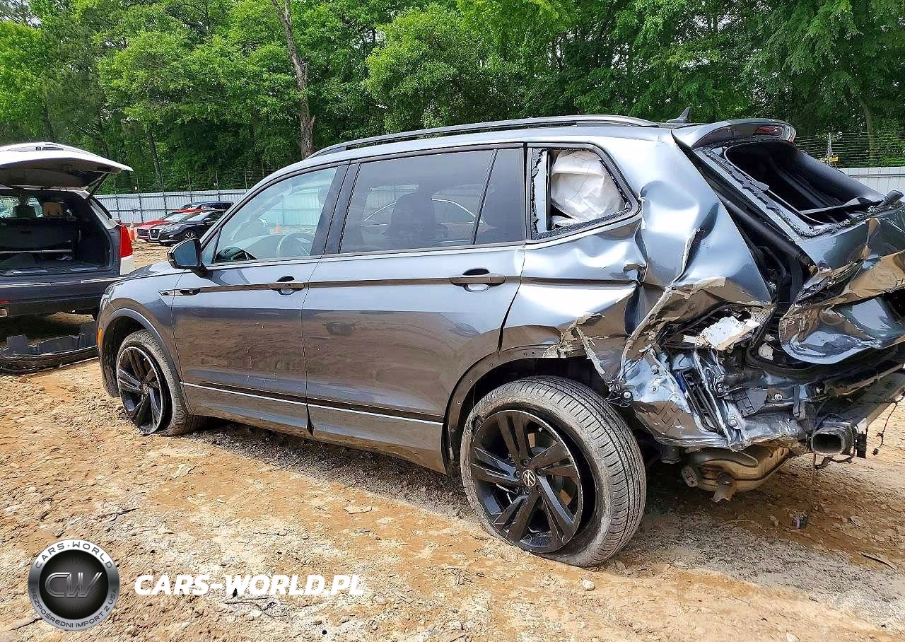 2023 Volkswagen Tiguan Se R-Line Black VIN:3VVCB7AX5PM039560 - 2