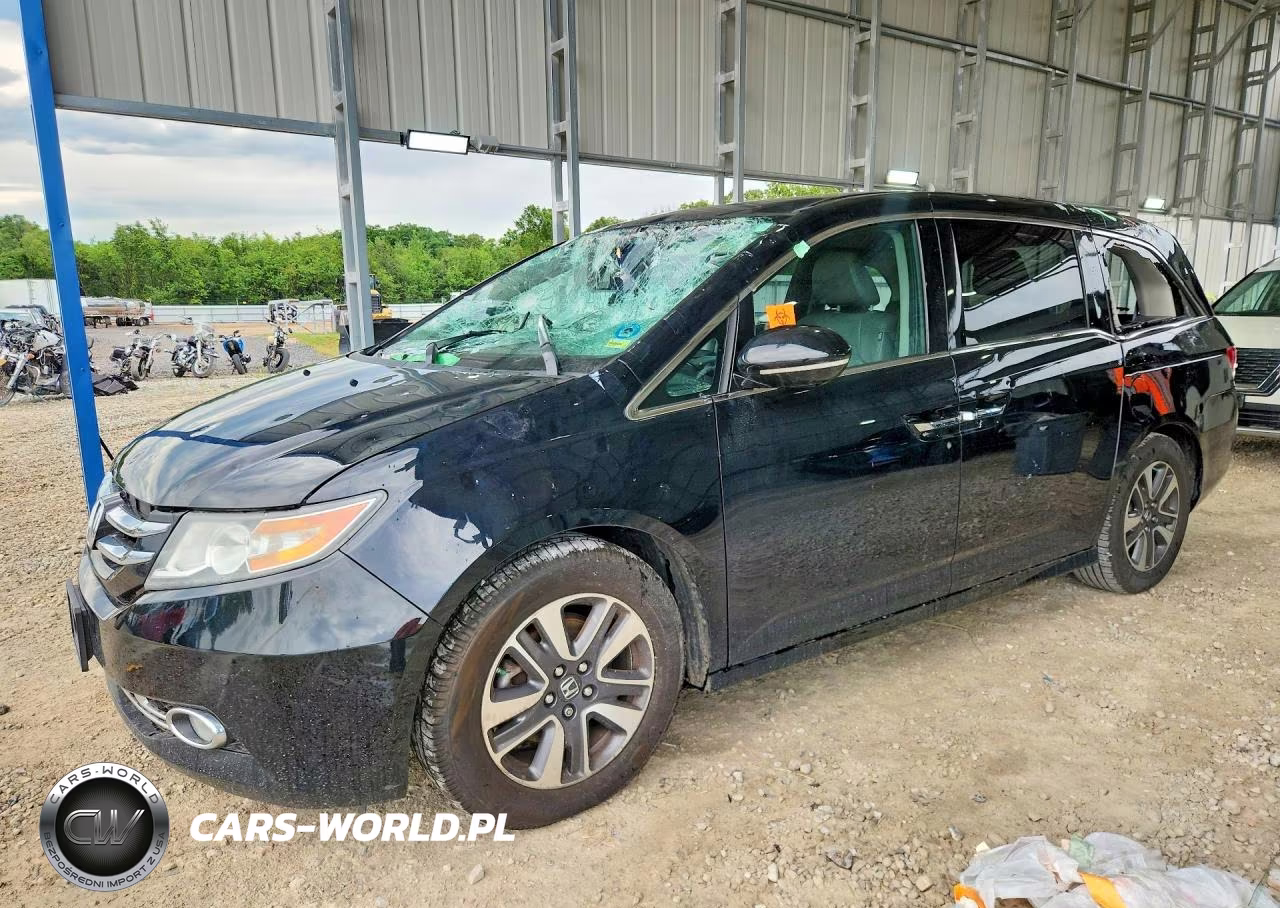 2016 Honda Odyssey Touring VIN:5FNRL5H98GB108294 - 1
