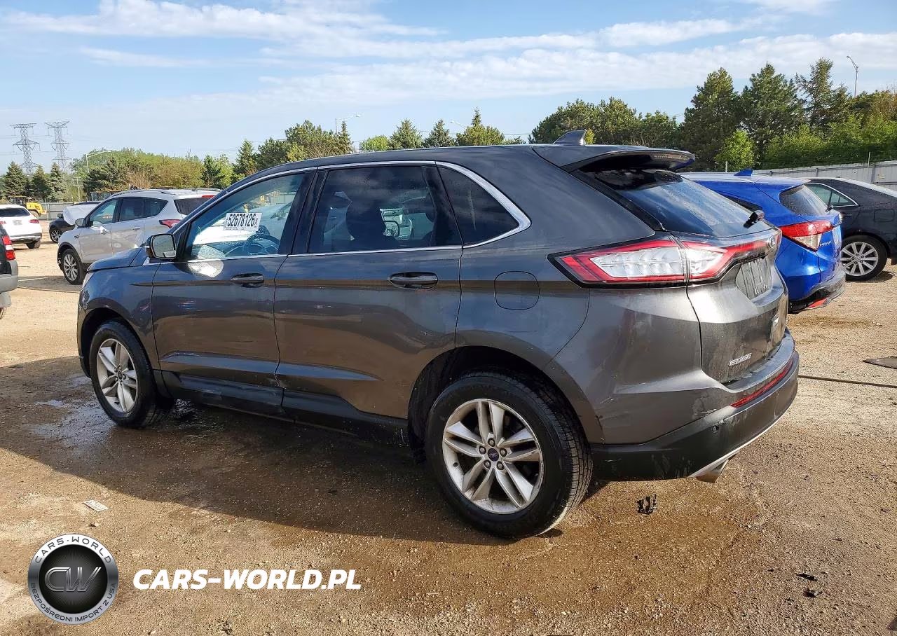 2017 Ford Edge Sel VIN:2FMPK4J88HBB88275 - 2