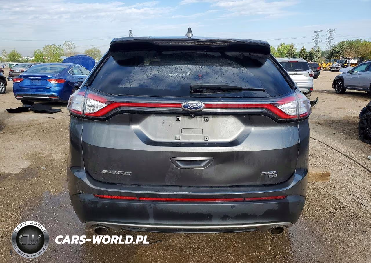 2017 Ford Edge Sel VIN:2FMPK4J88HBB88275 - 6
