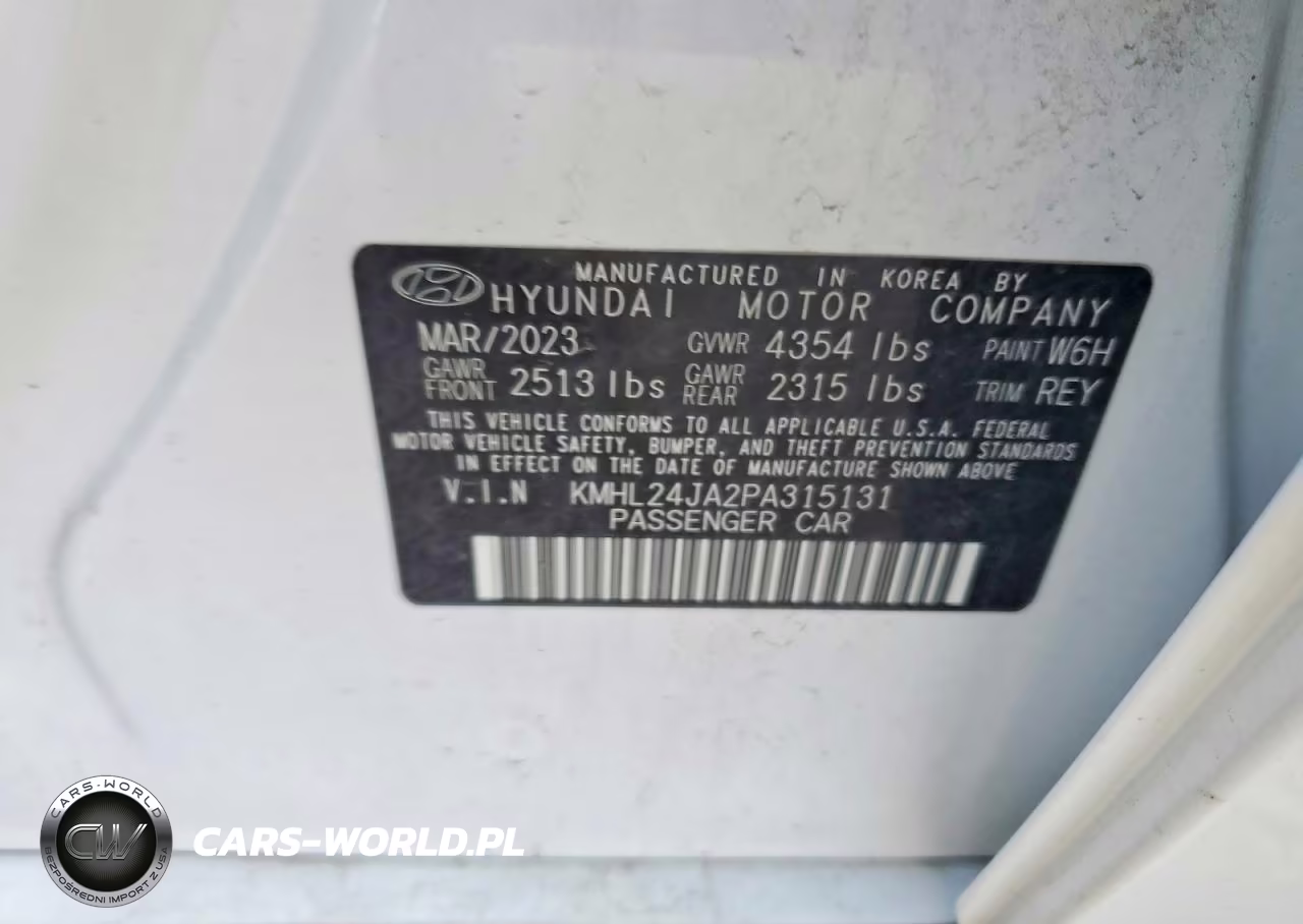 2023 Hyundai Sonata Se VIN:KMHL24JA2PA315131 - 12