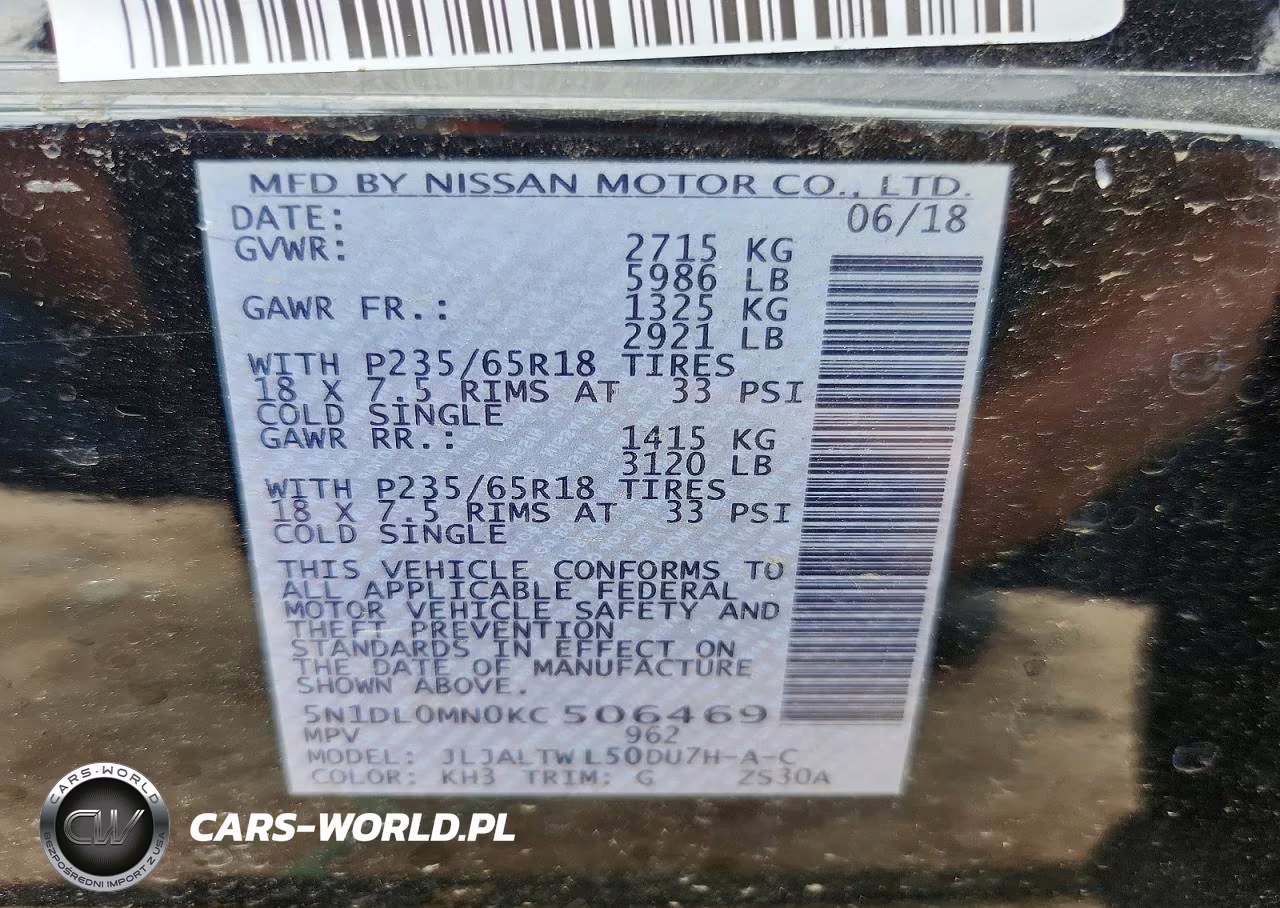 2019 Infiniti Qx60 Luxe VIN:5N1DL0MN0KC506469 - 13