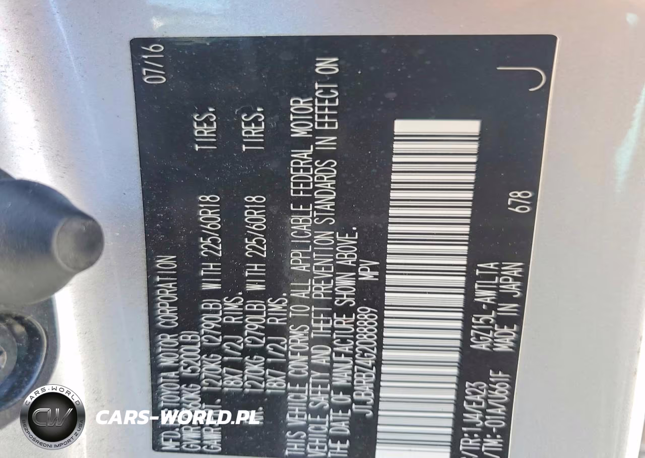 2016 Lexus Nx 200T Base VIN:JTJBARBZ4G2088889 - 12