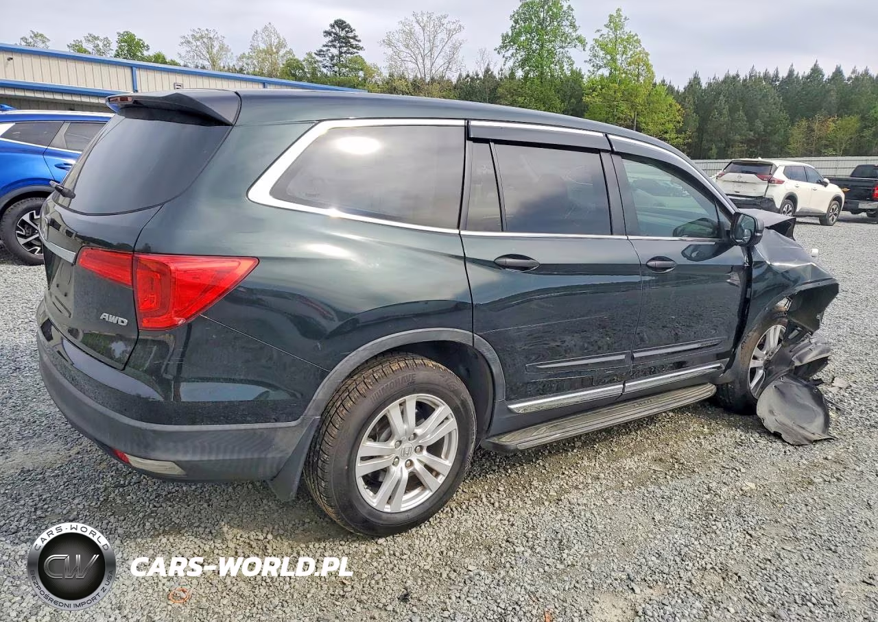 2018 Honda Pilot Lx VIN:5FNYF6H18JB052707 - 3