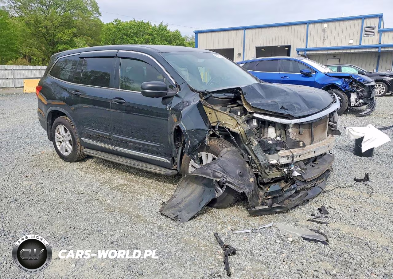 2018 Honda Pilot Lx VIN:5FNYF6H18JB052707 - 4