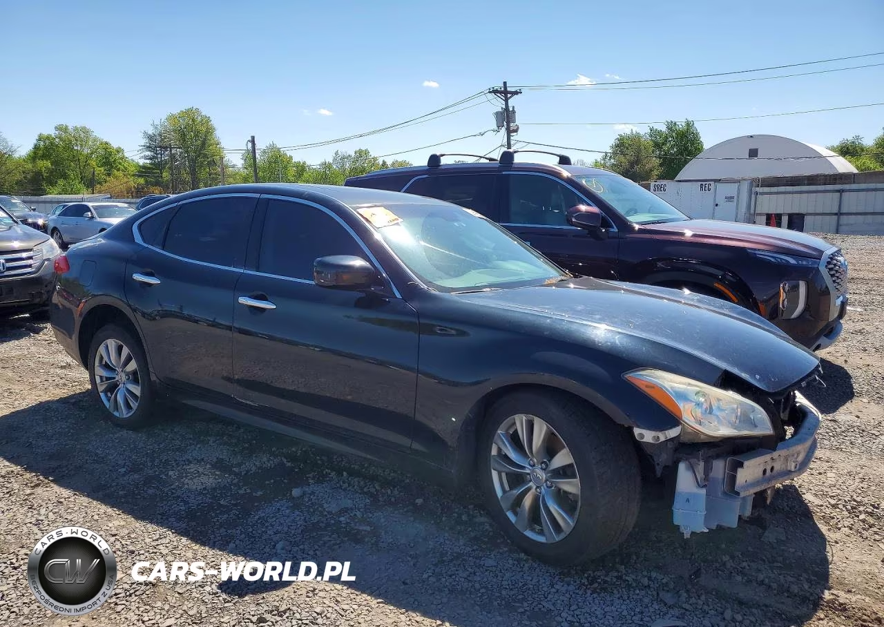 2013 Infiniti M37 X VIN:JN1BY1AR1DM604002 - 4