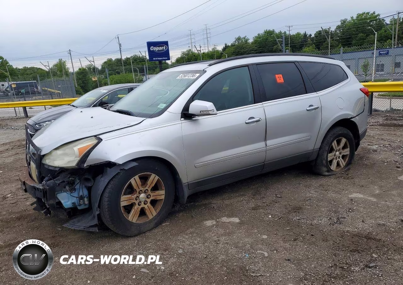 2011 Chevrolet Traverse Lt VIN:1GNKVJED6BJ325025 - 1