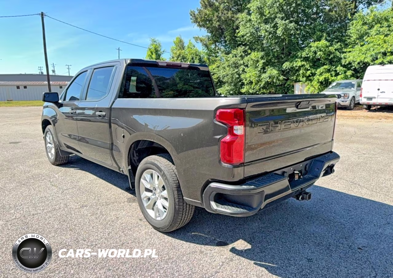 2021 Chevrolet Silverado K1500 Custom VIN:1GCPYBEK5MZ149552 - 3