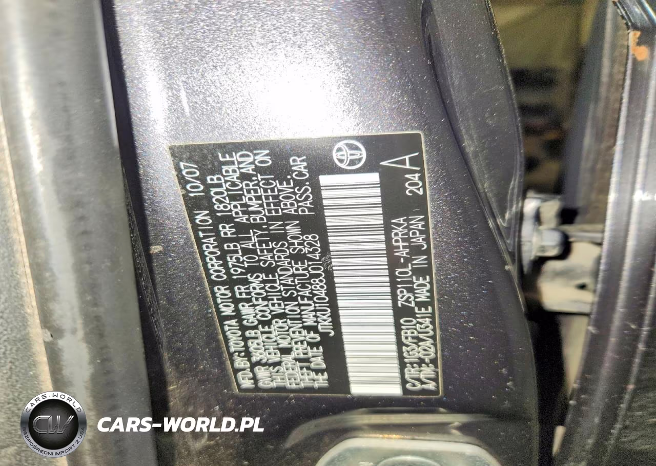 2008 Scion Xd Base VIN:JTKKU10488J014328 - 13