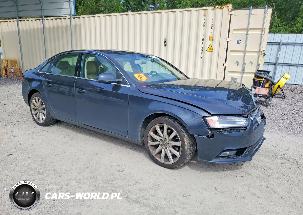 2013 Audi A4 Premium VIN:WAUBFAFL9DN034250 - 4