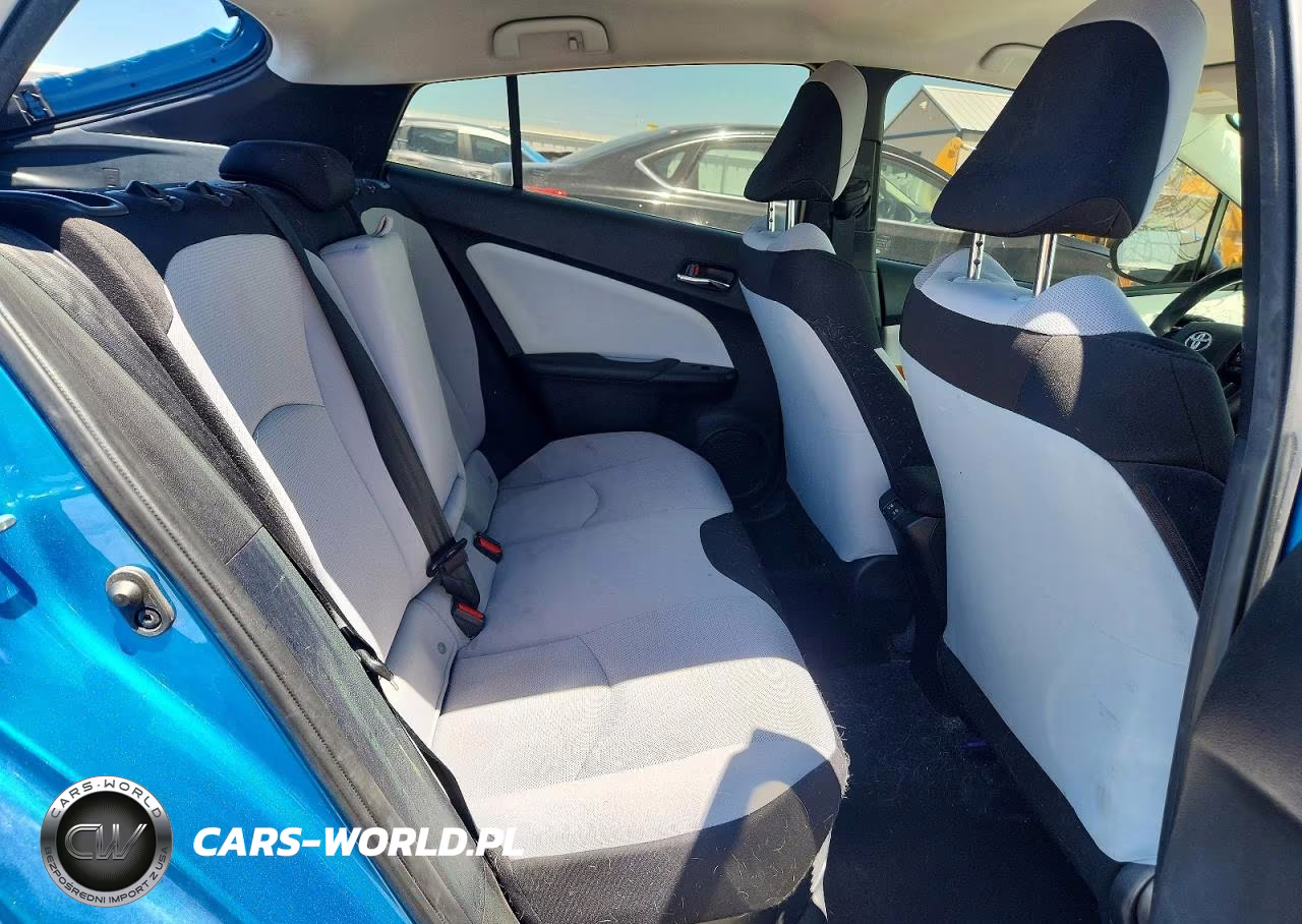 2022 Toyota Prius L Eco VIN:JTDKAMFU7N3186620 - 10