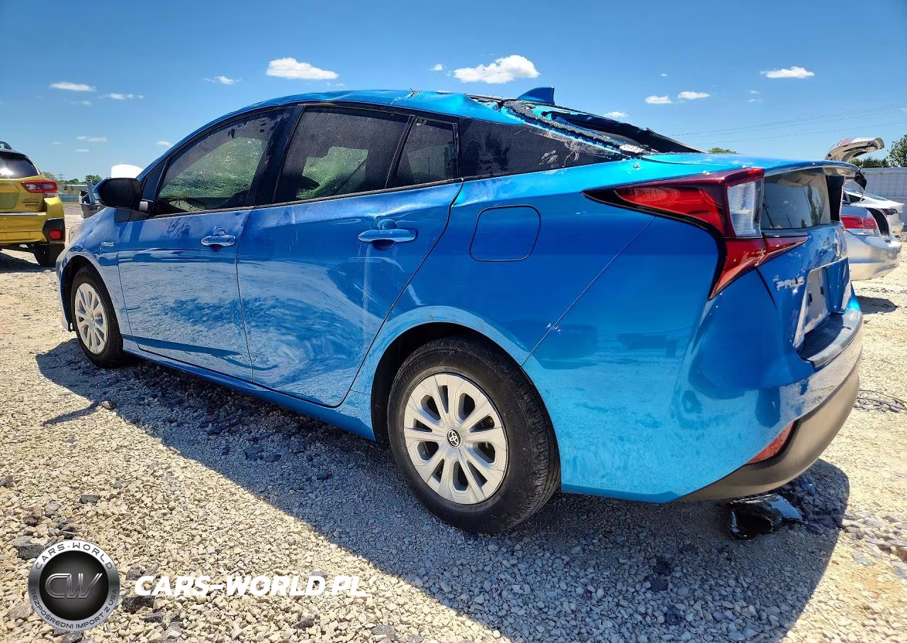 2022 Toyota Prius L Eco VIN:JTDKAMFU7N3186620 - 2