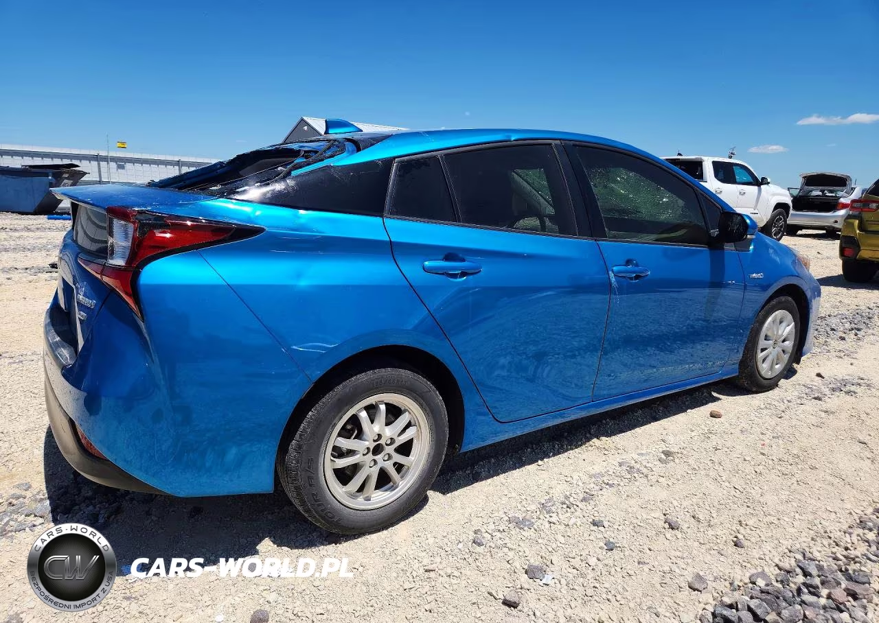 2022 Toyota Prius L Eco VIN:JTDKAMFU7N3186620 - 3