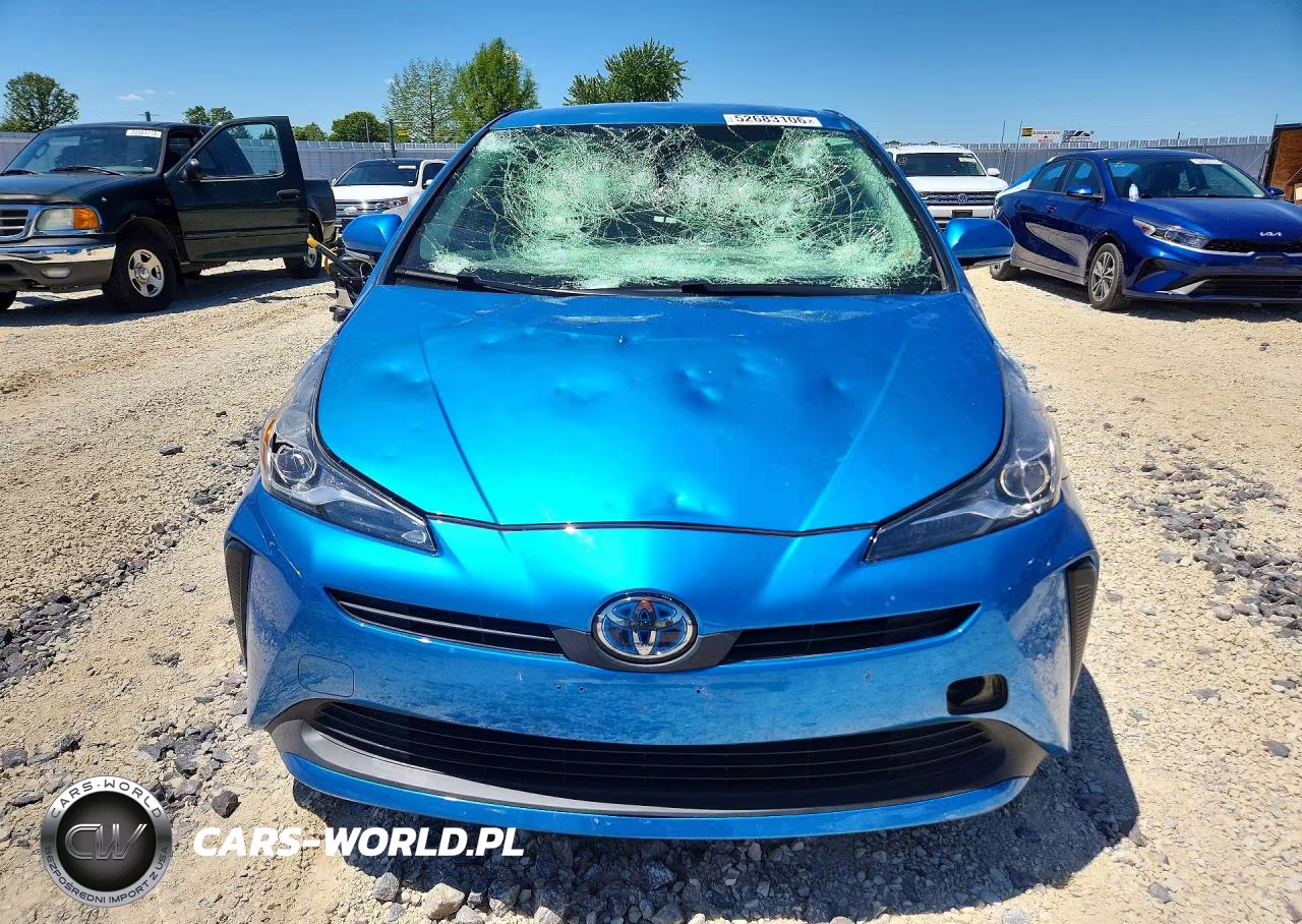 2022 Toyota Prius L Eco VIN:JTDKAMFU7N3186620 - 5