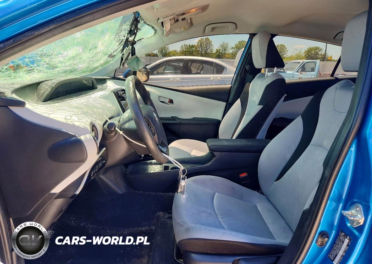 2022 Toyota Prius L Eco VIN:JTDKAMFU7N3186620 - 7