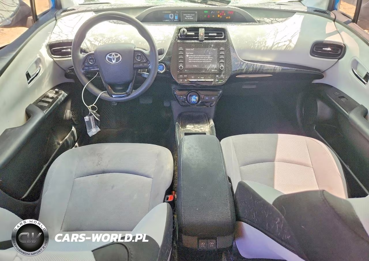 2022 Toyota Prius L Eco VIN:JTDKAMFU7N3186620 - 8