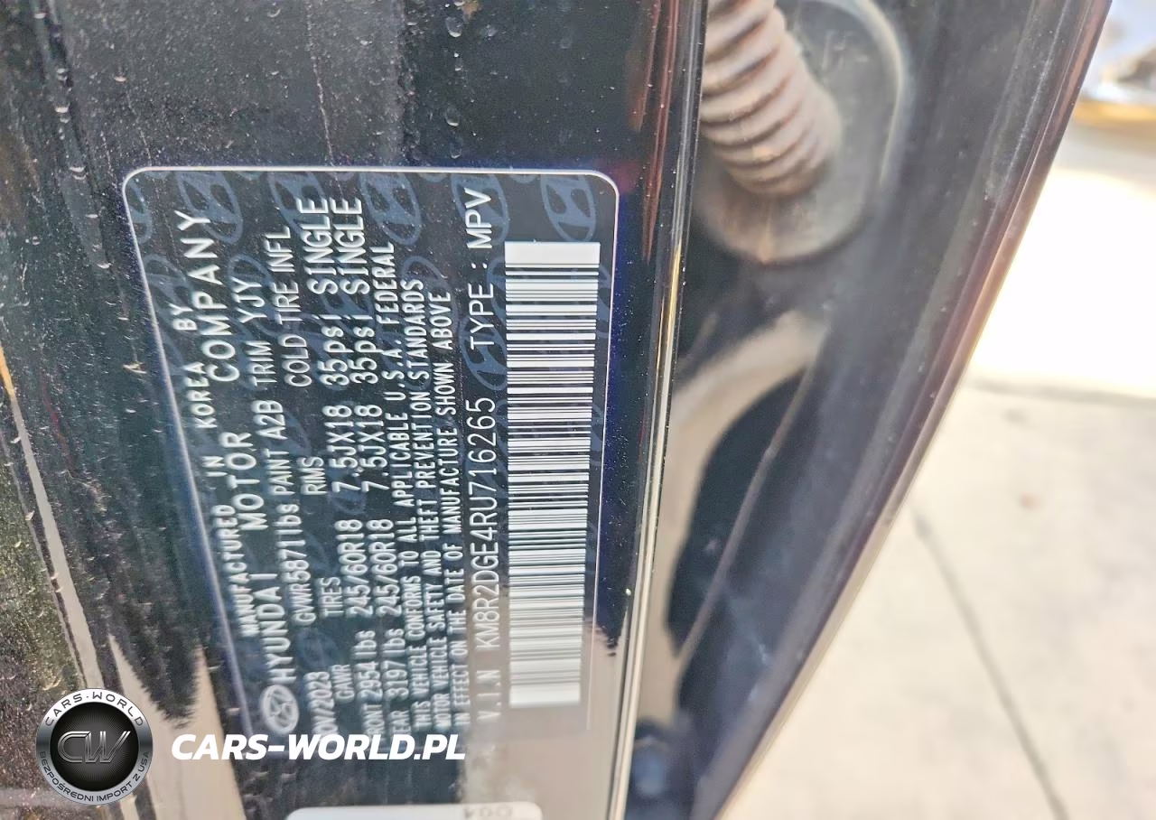 2024 Hyundai Palisade Sel VIN:KM8R2DGE4RU716265 - 13