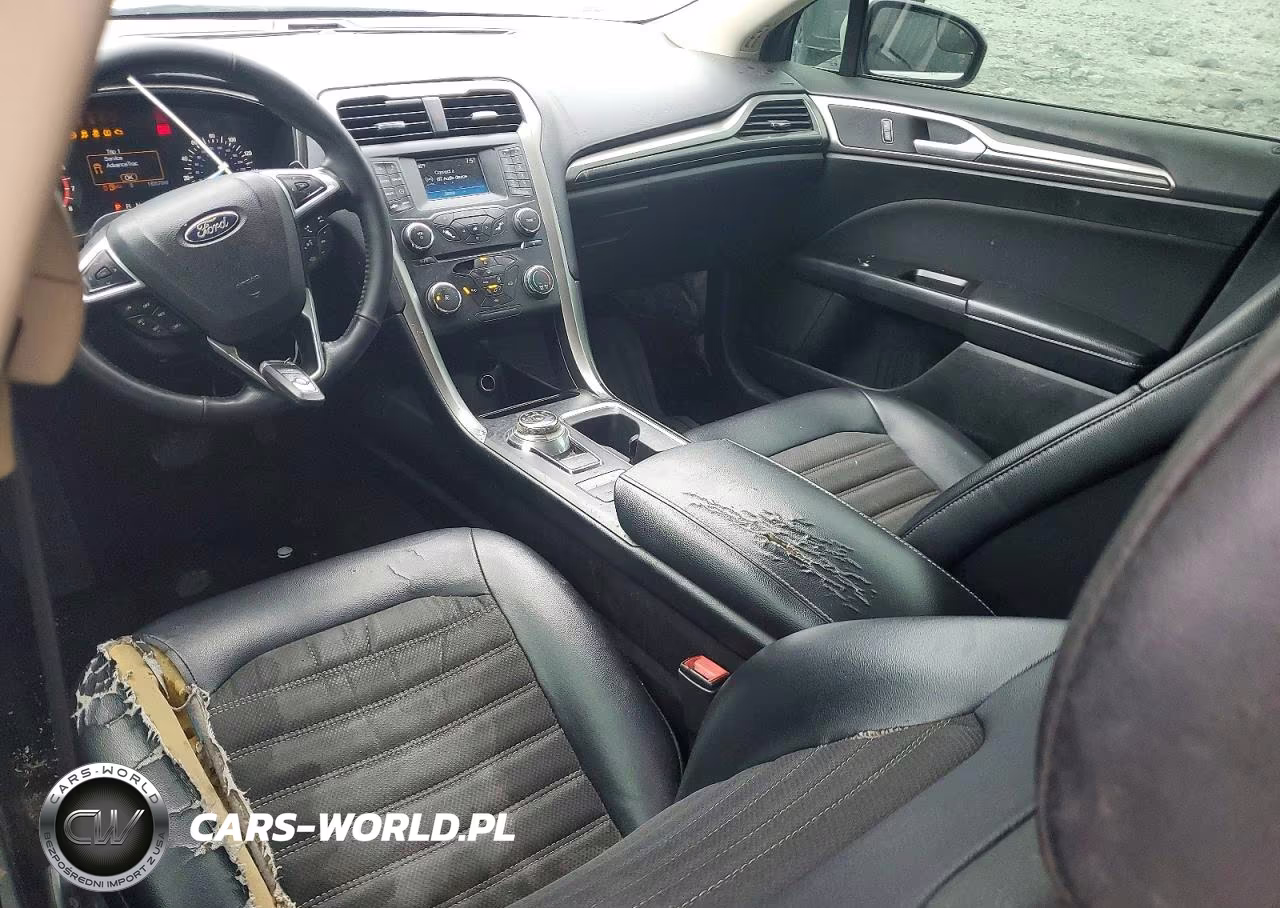 2017 Ford Fusion Se VIN:3FA6P0HD1HR227020 - 8