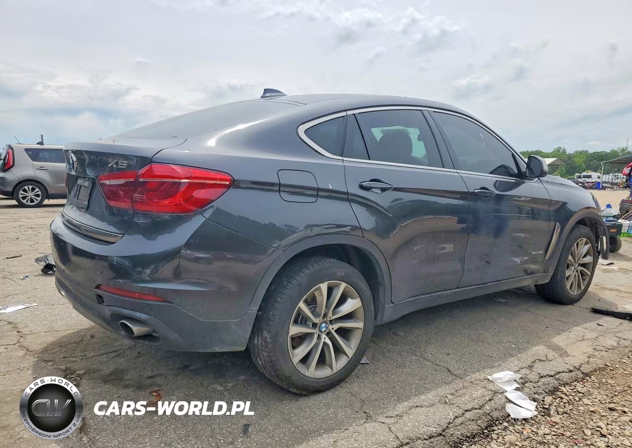 2017 BMW X6 Sdrive35I VIN:5UXKU0C38H0G69066 - 3