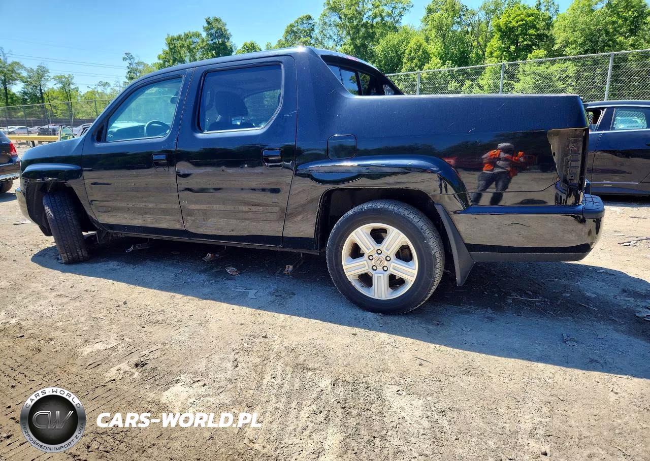 2013 Honda Ridgeline Rtl VIN:5FPYK1F59DB012541 - 2