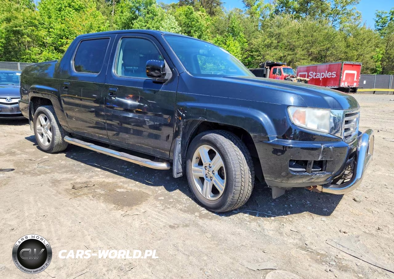 2013 Honda Ridgeline Rtl VIN:5FPYK1F59DB012541 - 4