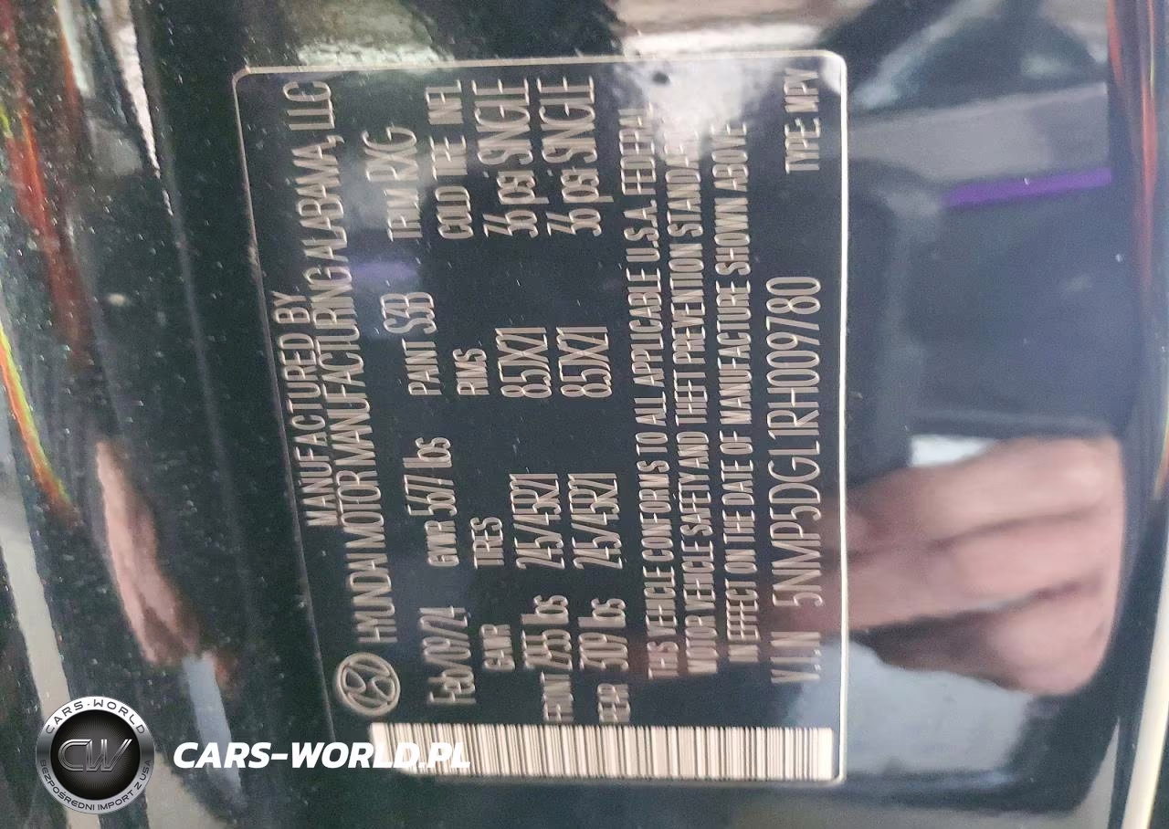 2024 Hyundai Santa Fe Calligraphy VIN:5NMP5DGL1RH009780 - 13
