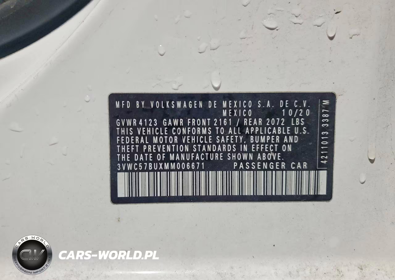 2021 Volkswagen Jetta S VIN:3VWC57BUXMM006671 - 13