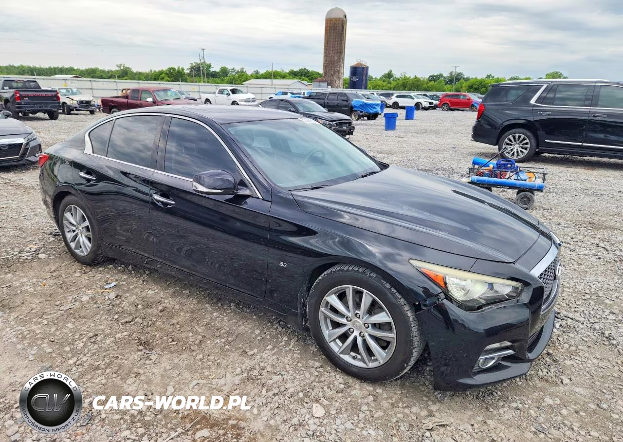 2015 Infiniti Q50 Premium VIN:JN1BV7AP4FM356485 - 4