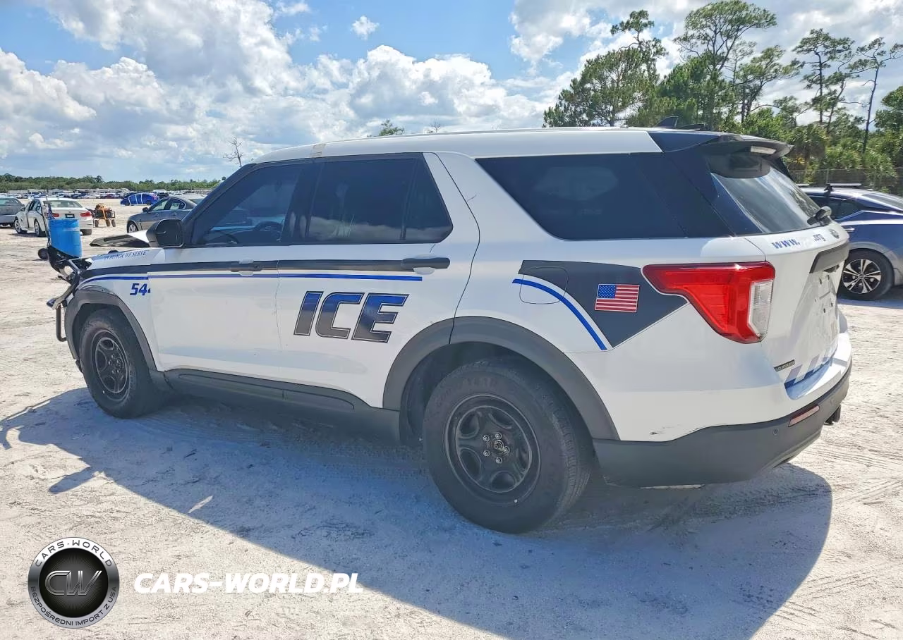 2022 Ford Explorer Police Interceptor VIN:1FM5K8AB7NGA41248 - 2