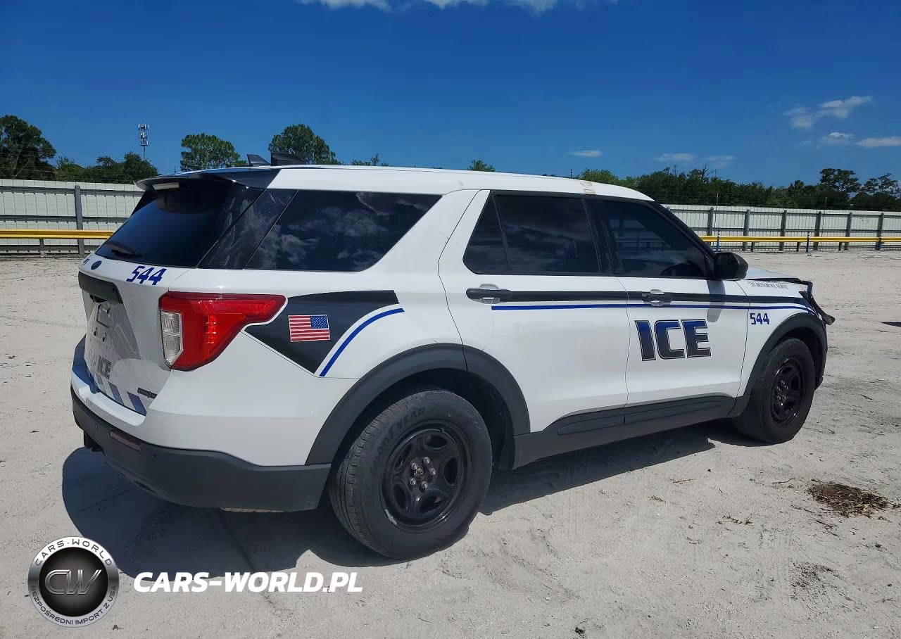 2022 Ford Explorer Police Interceptor VIN:1FM5K8AB7NGA41248 - 3
