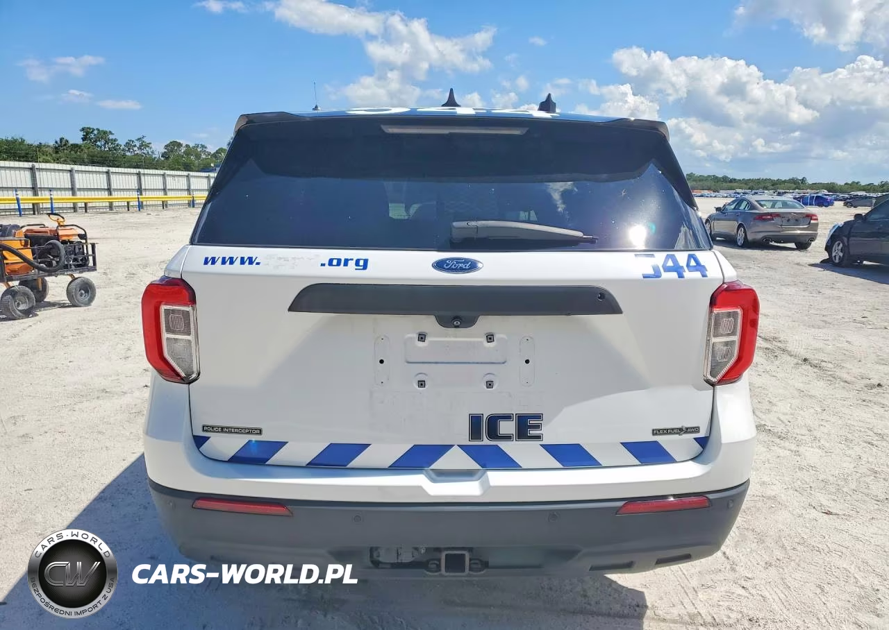 2022 Ford Explorer Police Interceptor VIN:1FM5K8AB7NGA41248 - 6