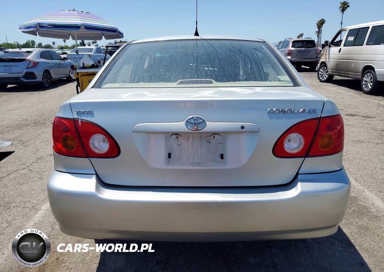 2003 Toyota Corolla Le VIN:JTDBR32E030037739 - 6